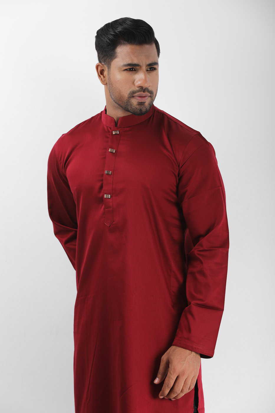 Solid Red Exclusive Panjabi