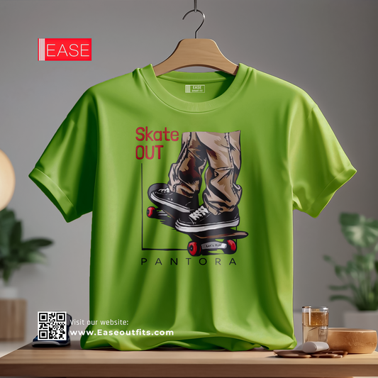 Sushi Color Printed Cotton T-shirt